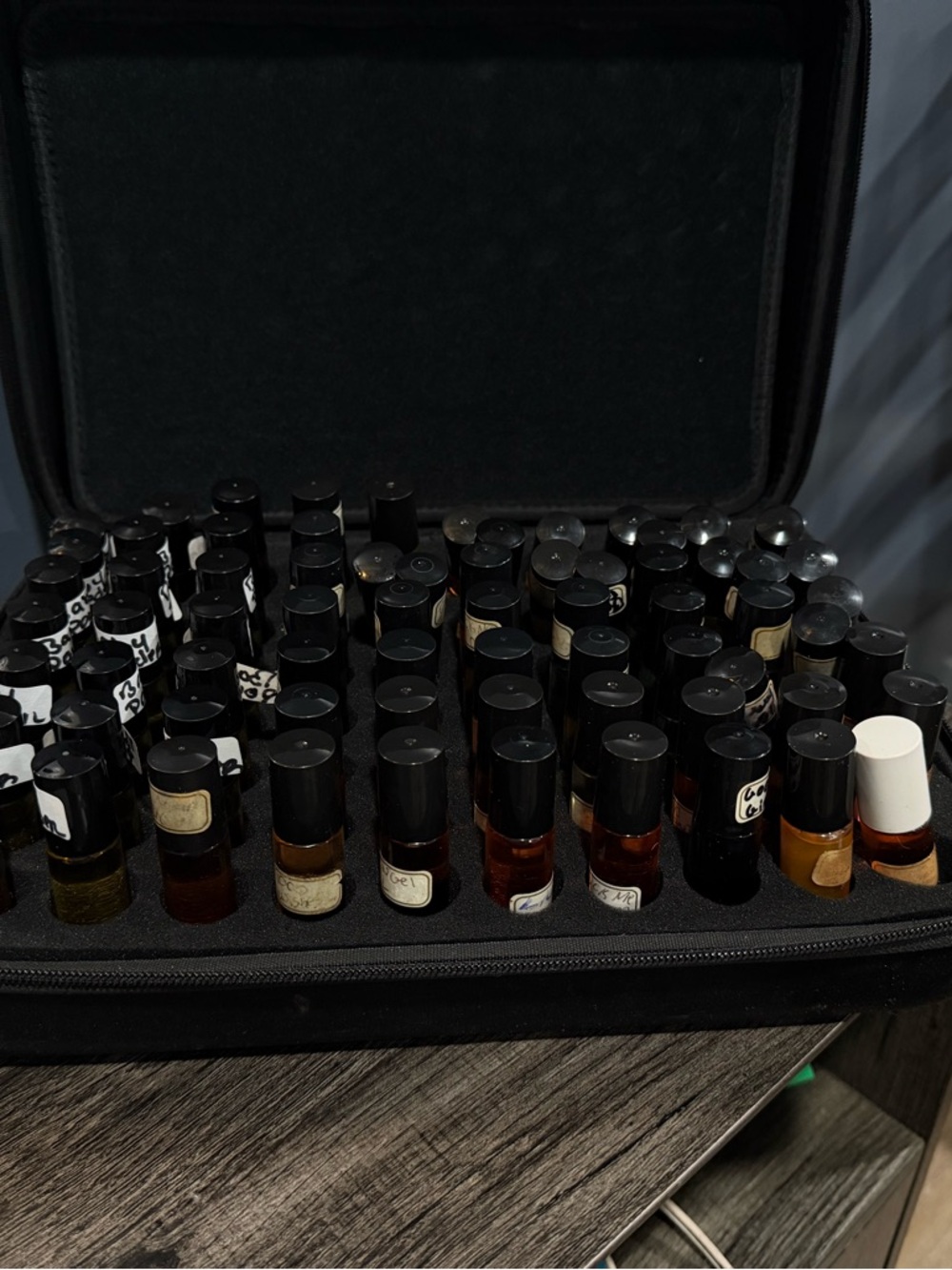 Roll on body oils